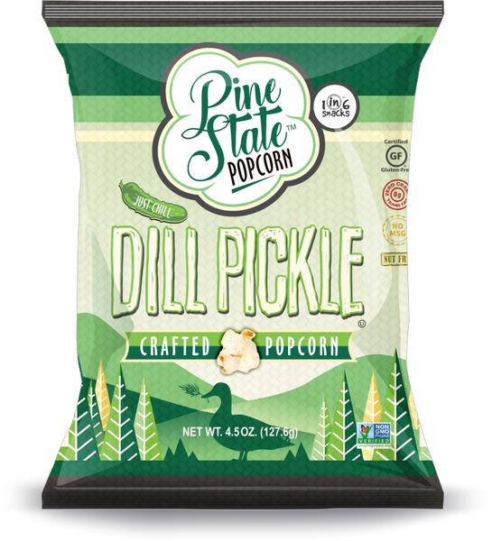 Case of 10-5 oz Dill Pickle Popcorn