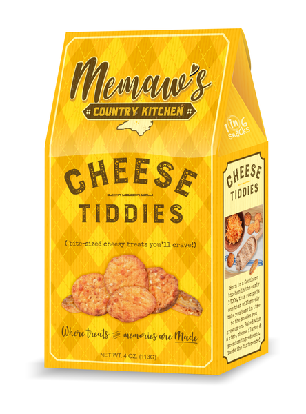 Case 8-4 oz. Memaw's Cheese Tiddies