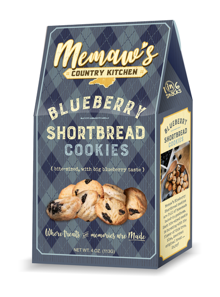 Case 8-4 oz. Memaw's Blueberry Shortbread